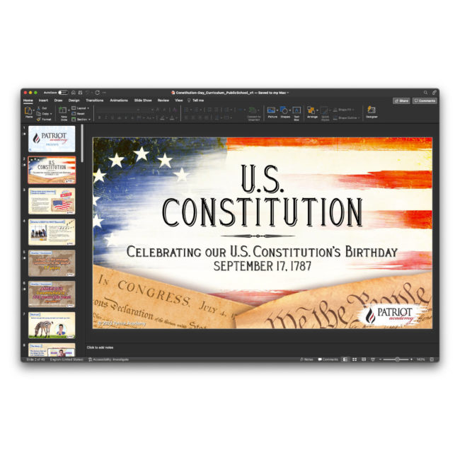 Constitution Day Presentation